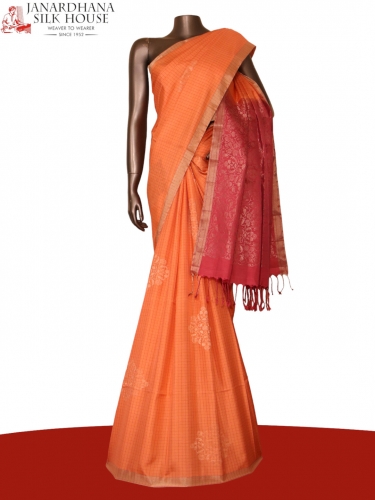 Designer Handloom Soft Silk Saree 